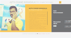 Desktop Screenshot of ajithchand.com