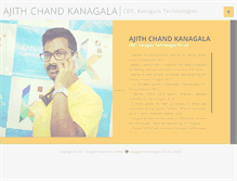 Tablet Screenshot of ajithchand.com